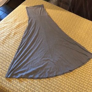 Tube Top 3/4 Length Dress